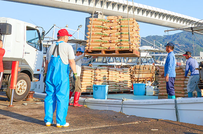 養魚用飼料の研究開発